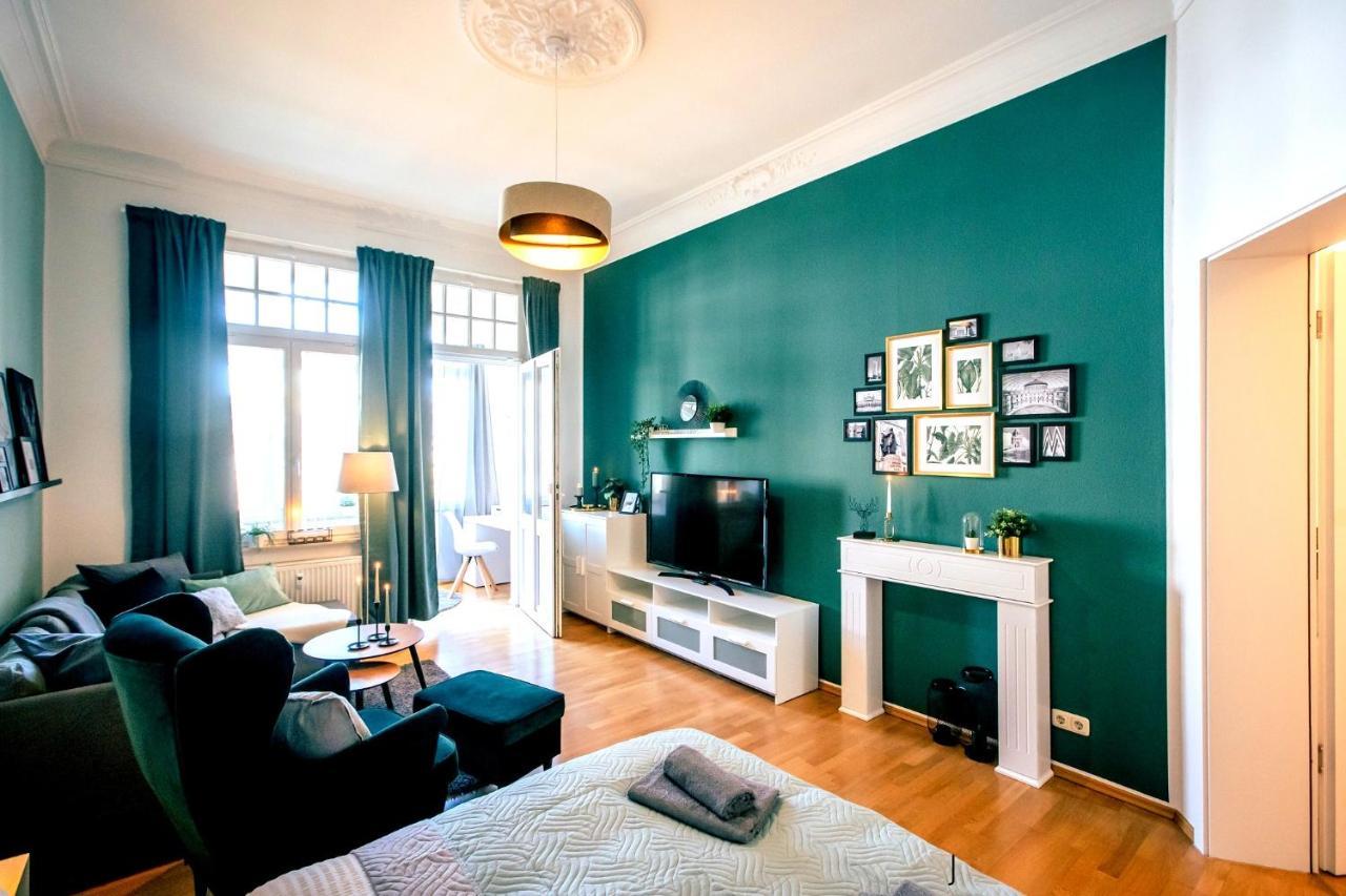 Gemuetliche Ferienwohnung Neben Der Arena Leipzig "Waldi" ภายนอก รูปภาพ
