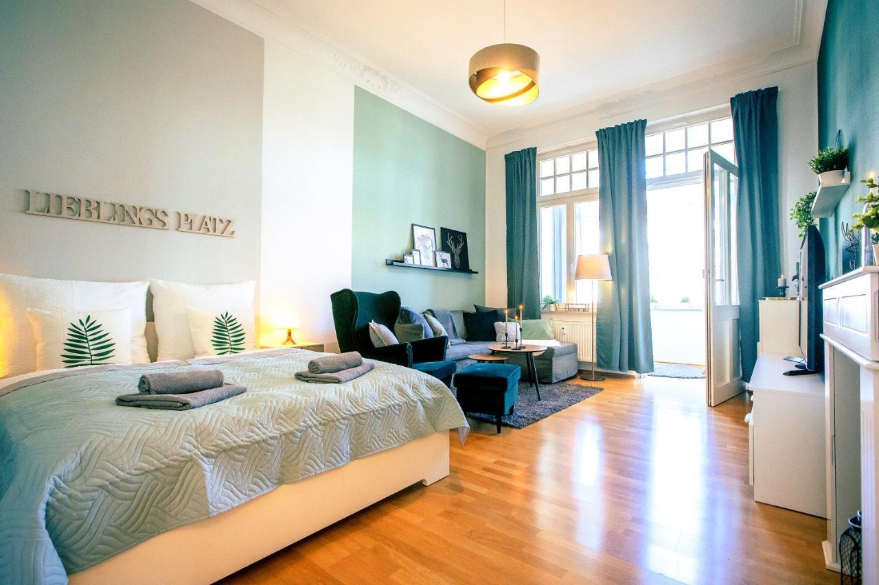 Gemuetliche Ferienwohnung Neben Der Arena Leipzig "Waldi" ภายนอก รูปภาพ